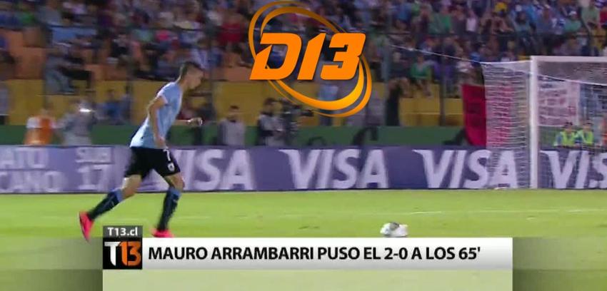Uruguay sólido líder de su grupo: Revisa los goles entre charrúas y cariocas