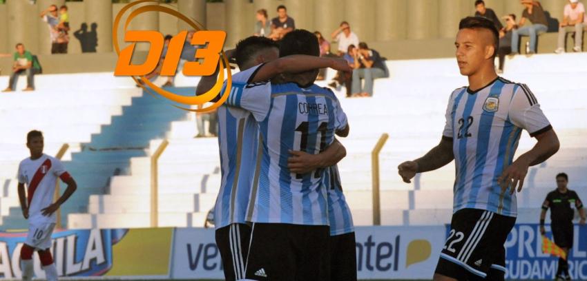 [VIDEO] Argentina arrasó con Perú: 6-2 terminó el encuentro