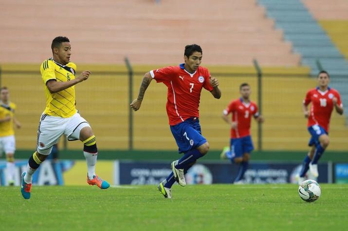 #Sub20enel13: Chile cayó ante Colombia por goleada y complica sus opciones en el Sudamericano