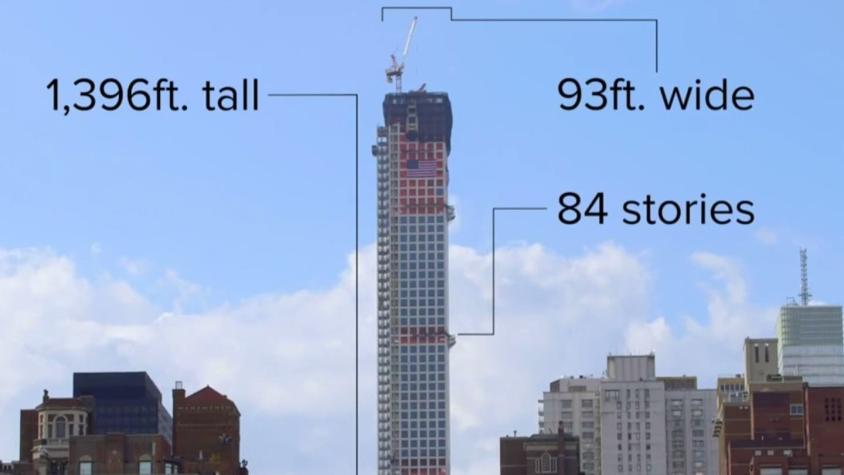 [VIDEO] Este es el edificio residencial más alto de Nueva York