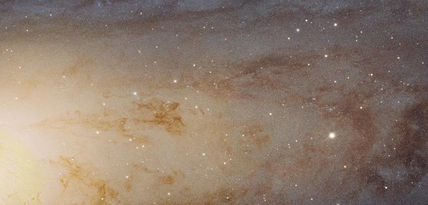 Nasa publicó súper foto de la galaxia Andrómeda