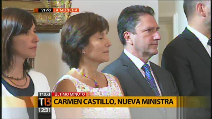 [VIDEO] Revisa la designación de Carmen Castillo como nueva ministra de Salud