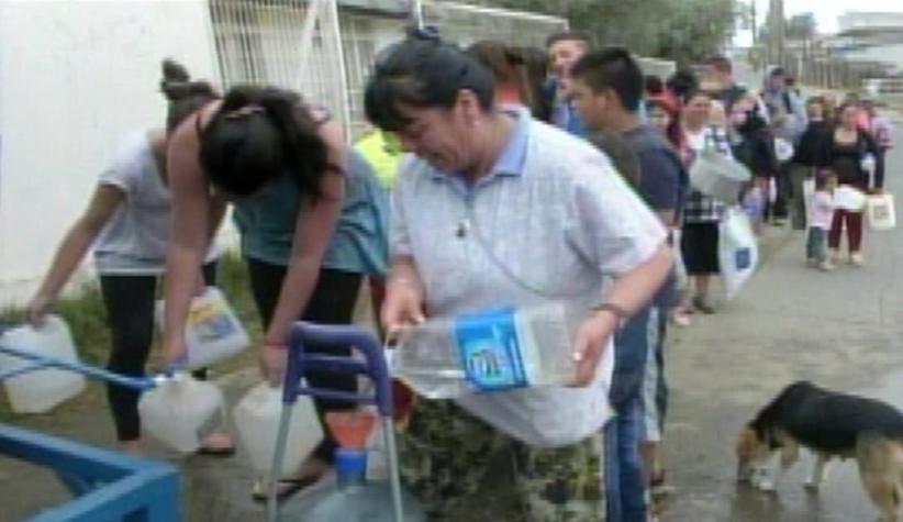 [T13] Dos días sin agua enfurecieron a las familias de los cerros de Valparaíso