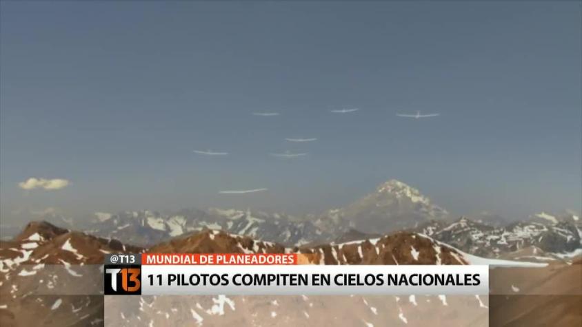 [T13] Así se vive la primera competencia mundial de planeadores en Chile