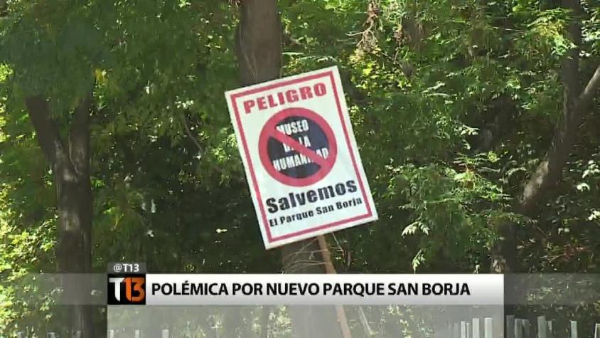 Polémica por remodelación del parque San Borja