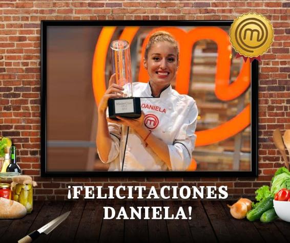 Daniela Castro es la gran ganadora de MasterChef Chile
