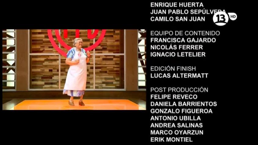 [VIDEO] El baile que marcó el final de “MasterChef Chile”