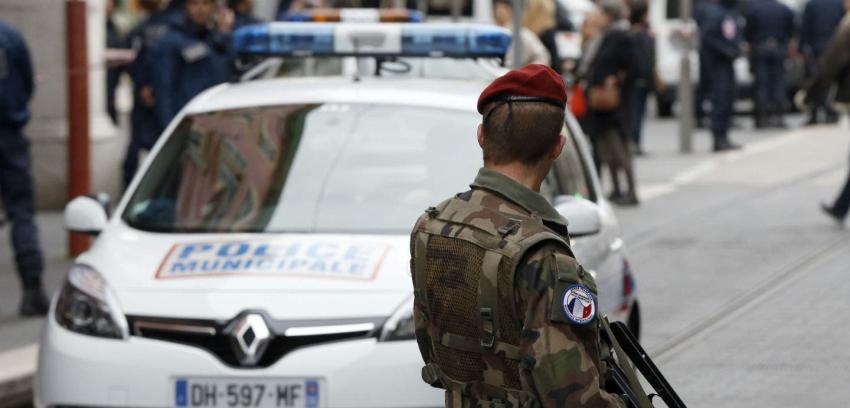 Dos soldados franceses resultaron heridos en Niza