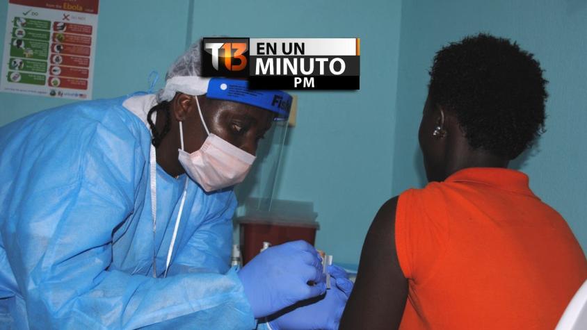 [VIDEO] #T13enunminuto: prueban en Liberia primeras dos vacunas contra el ébola y más