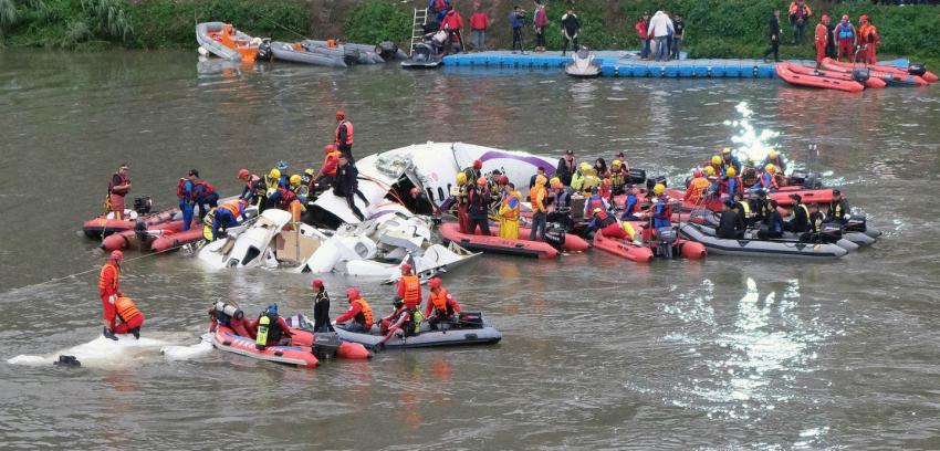 Accidente en Taiwán: Cifra de fallecidos se eleva a 31