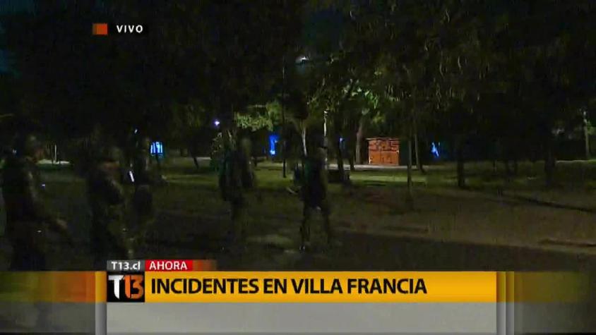 Se registran incidentes en Villa Francia por condena a Tamara Farías