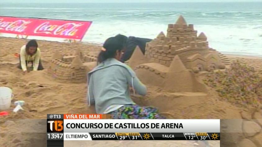 Tradicional concurso de castillos de arena celebra su versión 32°