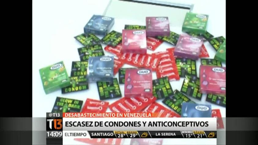 Desabastecimiento provoca escasez de preservativos en Venezuela