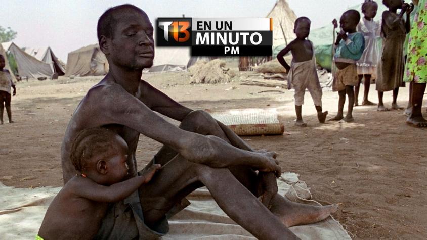 [VIDEO] #T13enunminuto: 2.5 millones de personas al borde de la hambruna en Sudán del Sur