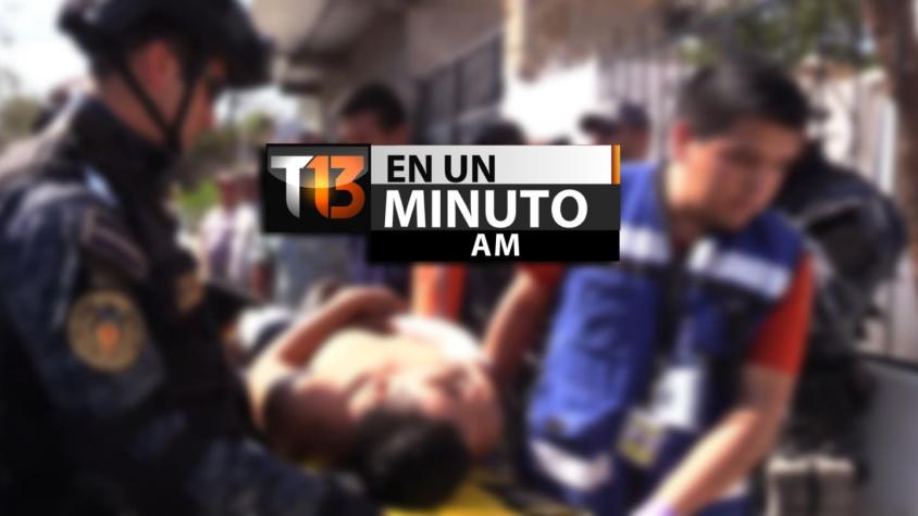 [VIDEO] #T13enunminuto: Localizan a 10 personas secuestradas en México y más noticias