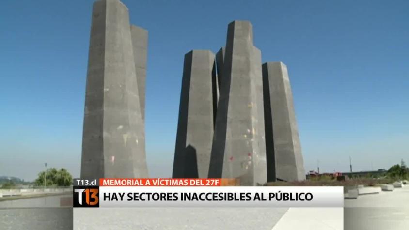 El decadente estado del memorial por víctimas del 27/F en Concepción