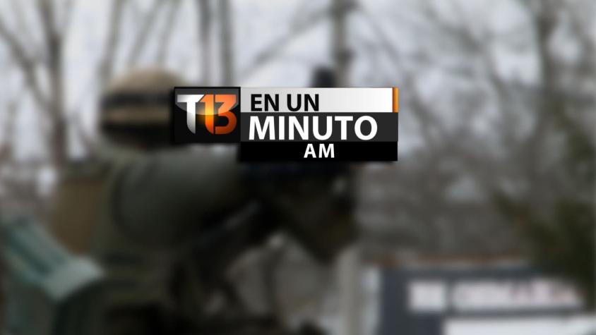 [VIDEO] #T13enunminuto: Reunión en Minsk busca poner fin al conflicto en Ucrania y otras noticias