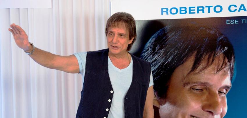 Roberto Carlos anuncia concierto en Chile