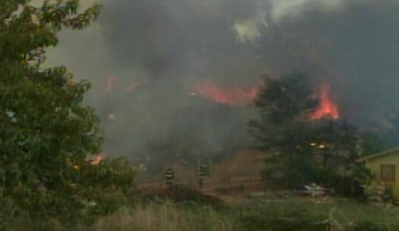27 incendios forestales se han registrado en BíoBío