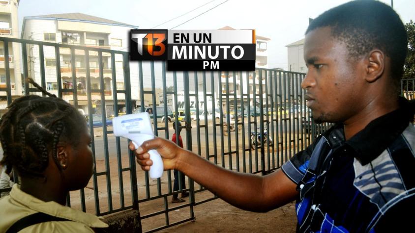 [VIDEO] #T13enunminuto: escuelas de Guinea en alerta por brote de ébola y más noticias