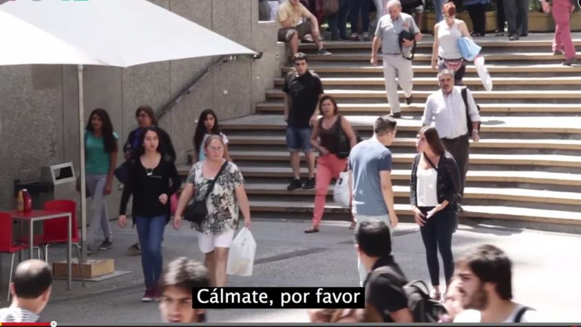 [VIDEO] Experimento social muestra cómo reacciona la gente ante la violencia en la pareja