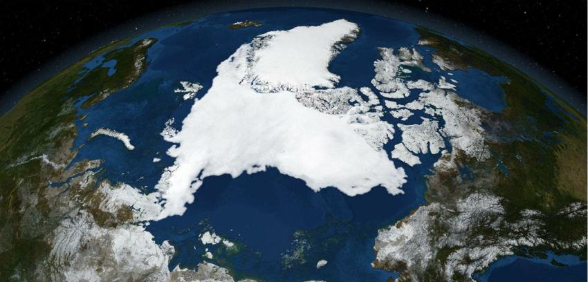 NASA publica panorámica que permite observar todos los rincones del Ártico