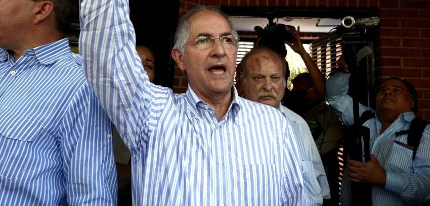 Presentan formalmente cargos contra el alcalde de Caracas, Antonio Ledezma