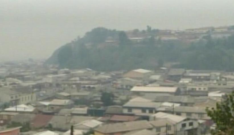 El humo ha envuelto a la provincia de Concepción