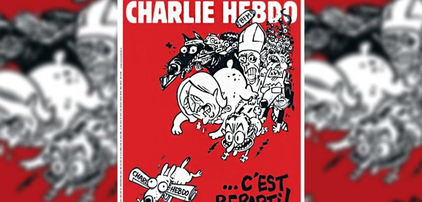Así será la próxima portada de Charlie Hebdo