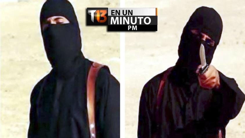 [VIDEO] #T13ennminuto: Identifican a verdugo "Yihadista John" de Estado Islámico