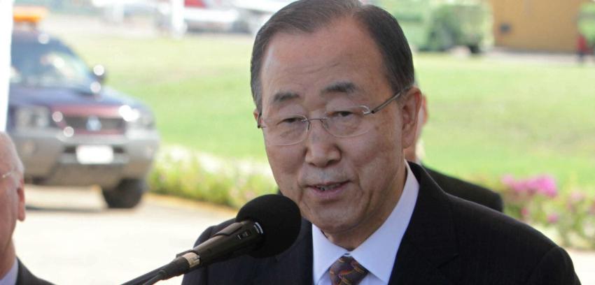 Ban Ki-moon: El Secretario General de las Naciones Unidas llega hoy a Chile