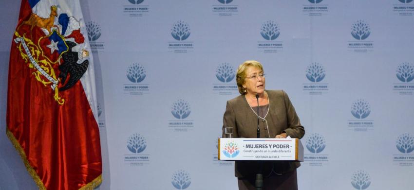 Bachelet cierra conferencia de ONU Mujer con llamado a la “igualdad de género”