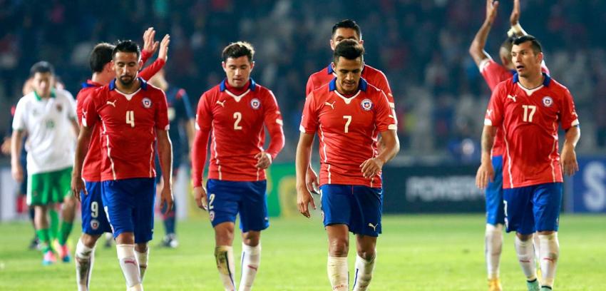 Chile cae en el ranking de la FIFA
