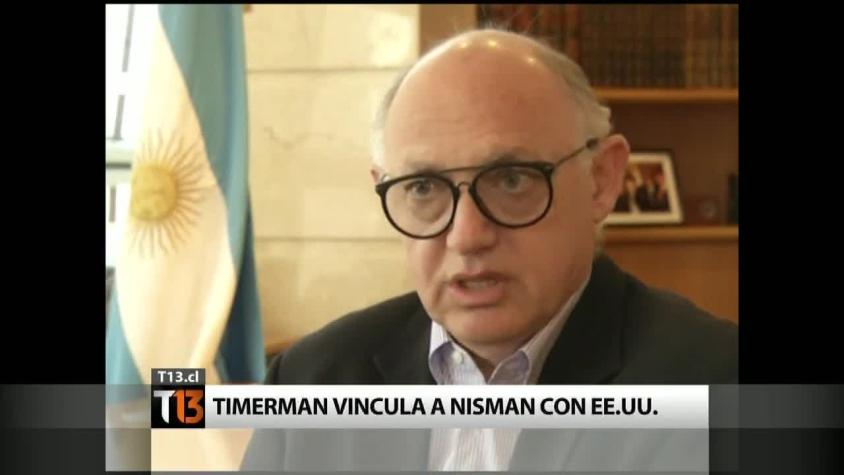 Argentina: "Nisman no tenía nada que hacer en la embajada de EE.UU."