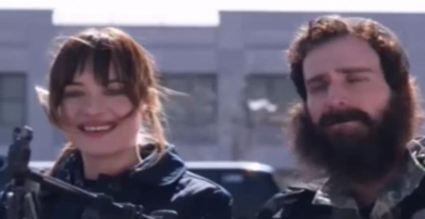 [VIDEO] La polémica parodia a ISIS de protagonista de "50 Sombras de Grey"