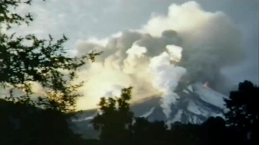 [VIDEO] Esta fue la erupción del volcán Villarrica en 1971