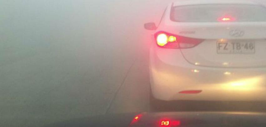Espesa niebla genera congestión y cierre de vías en Puerto Montt