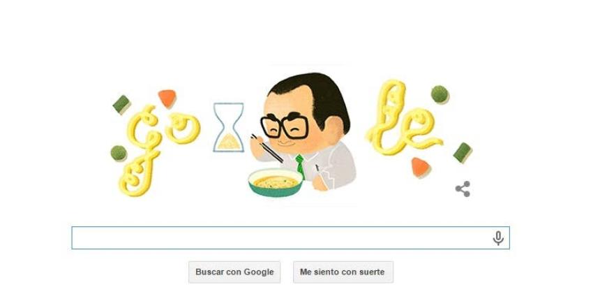 Google rinde homenaje al creador de la sopa instantánea