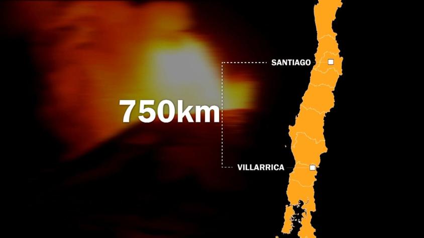 Erupción del volcán Villarrica: Las cifras que dejó el despertar del macizo