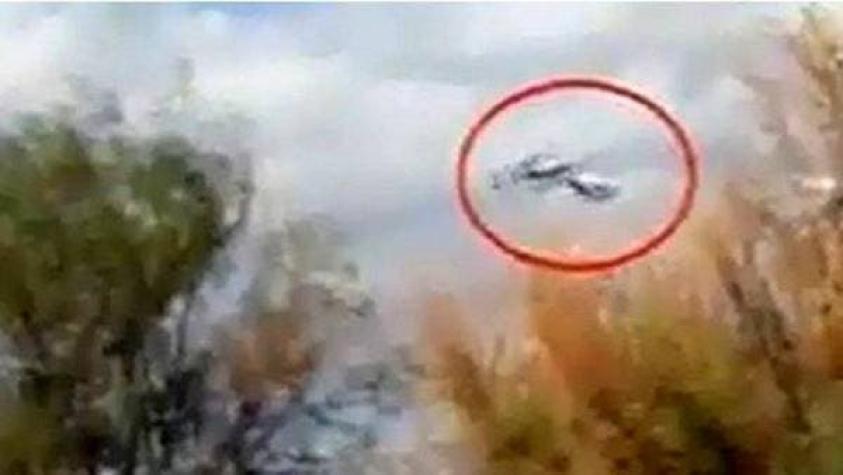 [VÍDEO] Así fue el choque de dos helicópteros en el aire en La Rioja