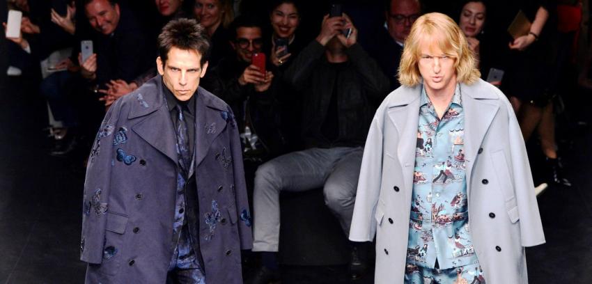 Protagonistas de Zoolander aparecen modelando en Fashion Week de París
