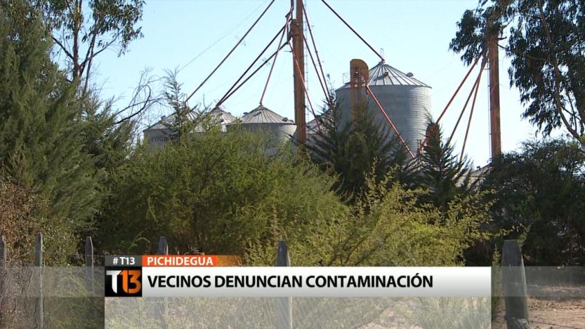 Vecinos denuncian contaminación en Pichidegua