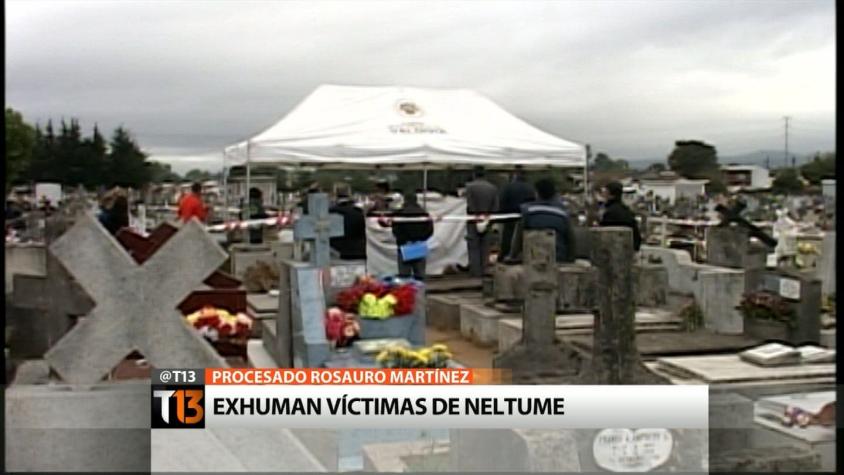 Exhuman restos de víctimas de la llamada Operación Neltume