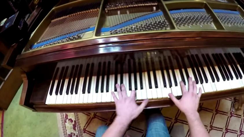 [VIDEO] Así se ve el virtuosismo de un concertista de piano a través de sus ojos