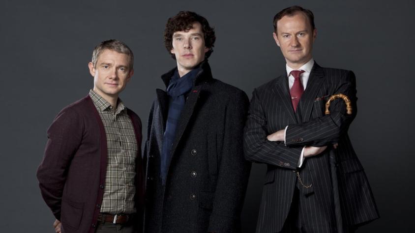 [FOTO] Especial navideño de Sherlock estará ambientado en época victoriana