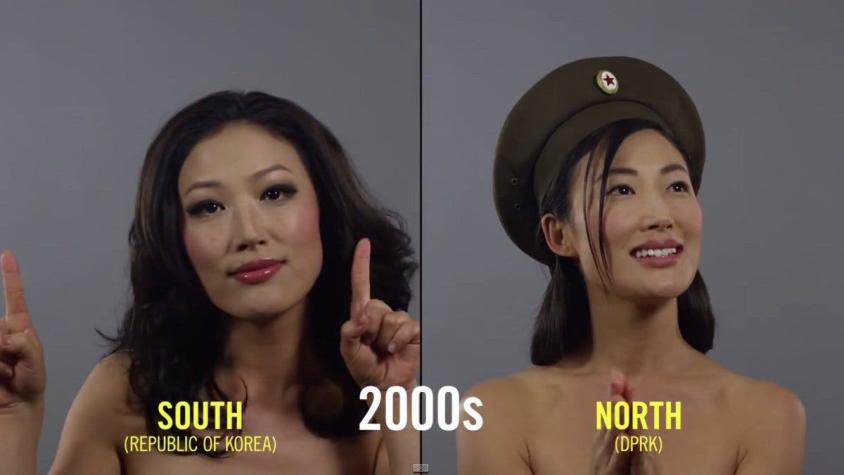 [VIDEO] 100 años de belleza: los cambios de la mujer coreana