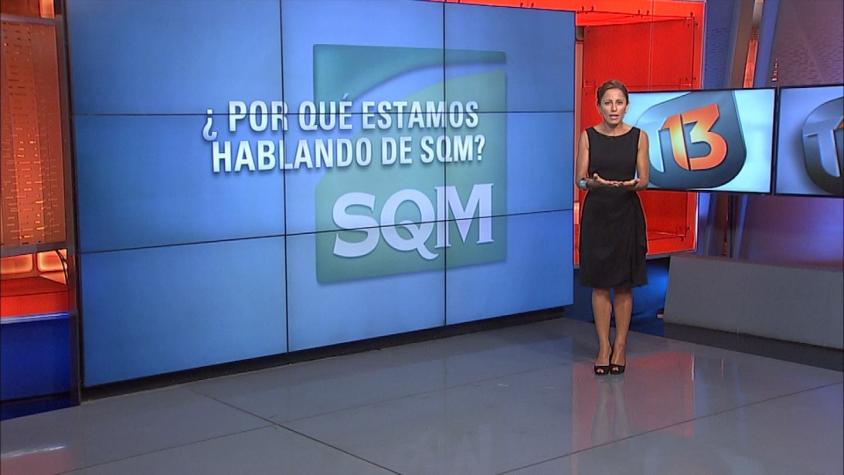Constanza Santa María explica las aristas del caso SQM