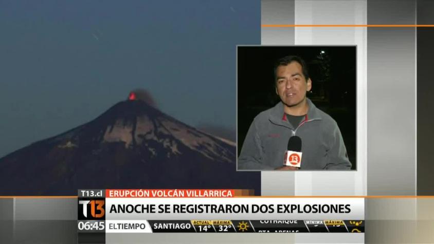 Revisa las últimas informaciones sobre la situación del Volcán Villarrica