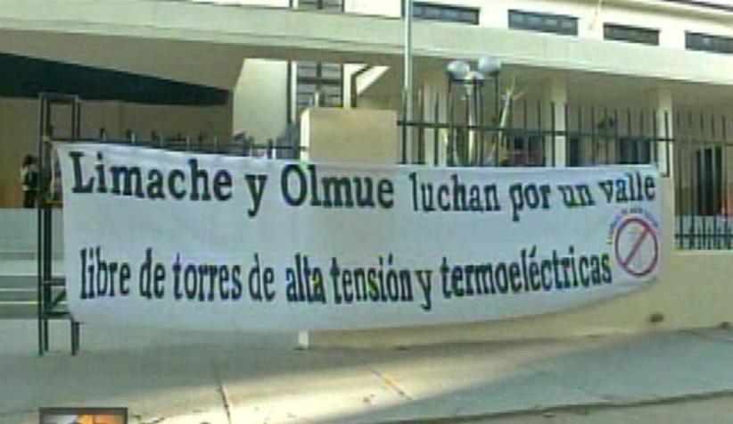Vecinos de Limache se movilizan en rechazo de termoeléctrica