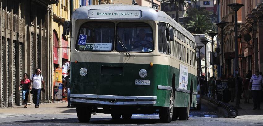 Troles importados comienzan marcha blanca en Valparaíso